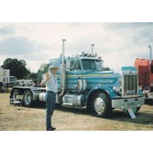 Truckfest 1980s Lincolnshire 1980s Truckers Show Postcard