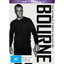 Bourne 1-5 Movie Collection DVD | Region 4 & 2