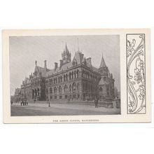 The Assize Courts Manchester Postcard AD14