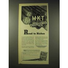 1948 Missouri-Kansas Texas MKT Katy Railroad Ad