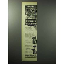 1955 Redfield Metaliic Sights Ad - 70; Sourdough; 80