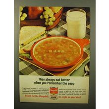 1964 Campbell's Vegetable Soup Ad - They Eat Better