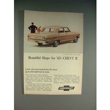 1965 Chevrolet Chevy II Nova 4-Dr. Sedan Car Ad
