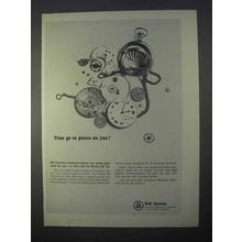 1966 Bell Communications Consultant Ad - Time