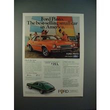 1977 Ford Pinto 3-door Runabout Car Ad - Best-Selling