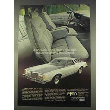 1977 Ford Thunderbird Ad - New Look, Price, Size