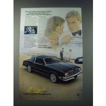 1978 Oldsmobile Cutlass Supreme Brougham Ad - Retreat into Solid Luxury