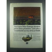 1985 John Deere Max-Emerge Planters Ad - Prove Promises