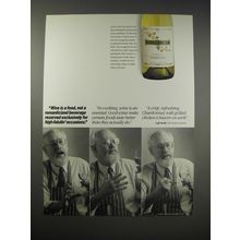 1990 Columbia-Crest Chardonnay Wine Ad - Jeff Smith
