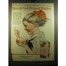 1921 Beech-Nut Peanut Butter Advertisement
