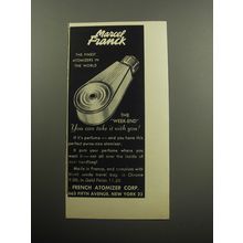 1957 Marcel Franck Week-End Atomizer Advertisement