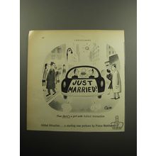 1957 Prince Matchabelli Added Attraction Perfume Advertisement - Just Married