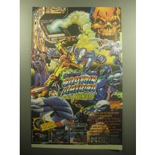 1993 Data East Captain America and the Avengers Video Game Advertisement