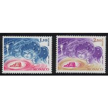 Monaco Christmas 2v 1980 MNH SG#1464-1465