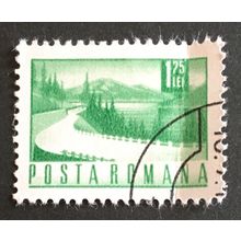 Romania 1971 1.75L Lakeside Roadway - CTO Stamp
