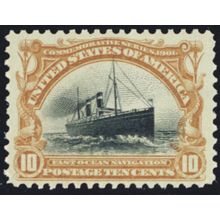 299, Mint XF NH 10¢ GEM - With PFC Certificate - Stuart Katz