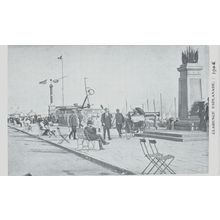 Animated Clarence Esplanade 1905 Hampshire Postcard (QHAM223)