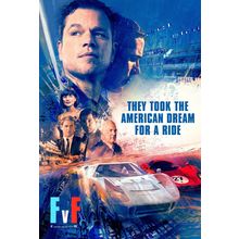 Ford v. Ferrari (2019)_6 Movie Film Poster Canvas iconic design