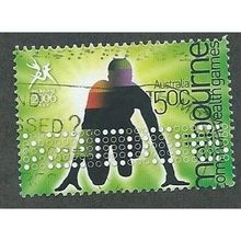 AUS 2006 50c 'COMMONWEALTH GAMES (2ND SERIES)' FINE USED (EBID34-468)