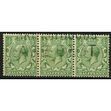 1924/1926 SG 418 - fine used (o) - strip of 3