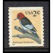 Used 3045 2c Red-Headed Woodpecker Fine W4726