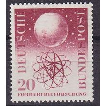 GERMANY BUND [1955] MiNr 0214 ( **/mnh )