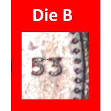 Ⰶ COMMUNIST STAR: YUGOSLAVIA★50 PARA 1953 DISCOVERY! DIE B!★LOW START★NO RESERVE