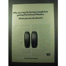 1969 Uniroyal Masters Tires Ad - Having a Tough Time
