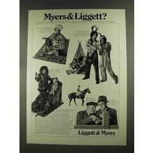 1972 Liggett & Myers Ad - J&B Scotch, Eve Cigarettes