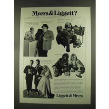 1972 Liggett & Myers Ad - Lagosta Rose Wine, J&B Scotch