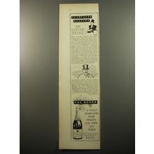 1950 Pol Roger Champagne Ad - Champagne bubbles