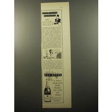 1950 Pol Roger Champagne Ad - Champagne bubbles by Lucius Beebe