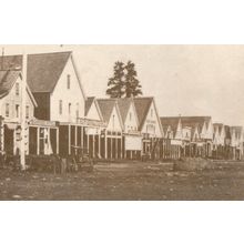 Truckee California Railroad in 1860 Old Photo American Postcard