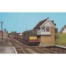 North Bristol Type 1 Train at Burnham On Crouch Station Postcard