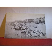 WEST PARADE FROM THE PIER, WORTHING, SUSSEX used antique postcard 1924 pm =