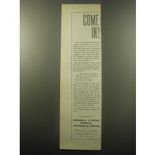 1959 Merrill Lynch Ad - Come in!