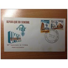 Sénégal FDC 1er premier jour 1983 20e Anniversaire de l'UMOA
