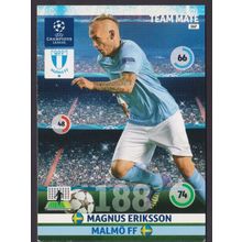 Panini Adrenalyn XL Champions League Cards 2014-15 #167 Eriksson (Malmo FF)