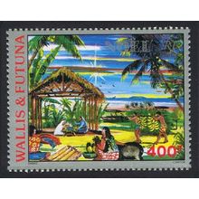 Wallis and Futuna Nativity Scene Airmail 1988 MNH SG#541 MI#561 Sc#C161