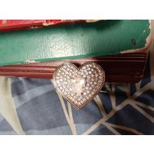 womens girls heart adjustable bracelet no missing stones