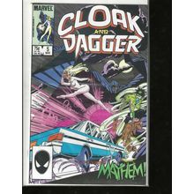 Cloak and Dagger, #5, Marvel Comic, 1985, Mid Grade