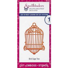 Spellbinders. Bird Cage Two Die Set. Die Cutting Cardmaking Scrapbooking Crafts