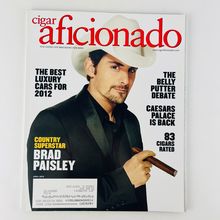 Cigar Aficionado March/April 2012 Volume 20 No 3 Brad Paisley Country Superstar