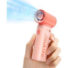 JISULIFE Portable Handheld Fan Life9, Turbo Power High Speed Air [18H Max Coolin