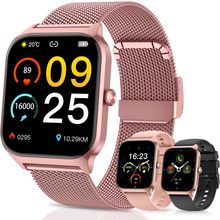 Smart Watch for Women Fitness Tracker: Rose Gold Make/Answer Call Smart Watches