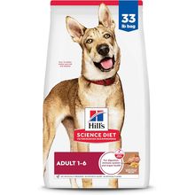 Hill'S Science Diet Adult 1-6, Adult 1-6 Premium Nutrition, Dry Dog Food, Lamb &