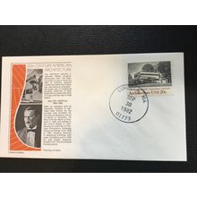 ICOLLECTZONE US 2021 American Architecture Gropius FDC (F400)