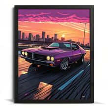 GTA V Wall Art Racing Poster Lambo Print Pop Art GTA VI Artwork Vice City Prints