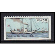 2409 25c Walk in the Water 1818 Fine MNH BPS W5509