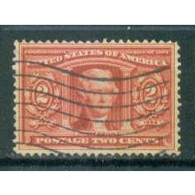 Used 324 2c Thomas Jefferson Barely Clears C2539